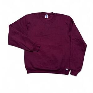 Russell Athletic Vintage 80s USA made Burgundy Sweatshirt XS
